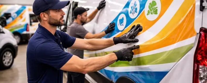How Commercial Vehicle Wrap Experts Protect Your Brand