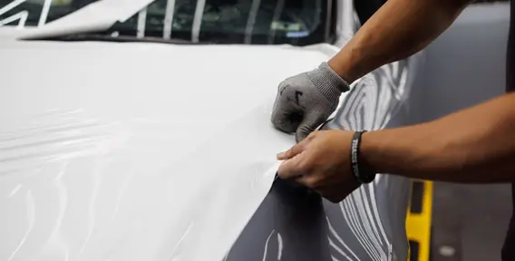 Commercial fleet wraps for business