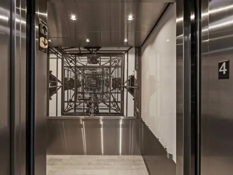 Custom Commercial Elevator Interior Wrap Custom Commercial Elevator Interior Wrap