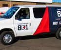 Van wrapped for Carpet Repair 801