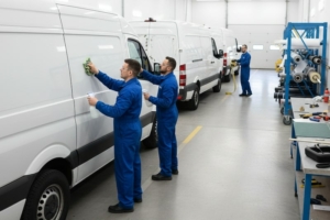 preparing vehicles commercial fleet wraps