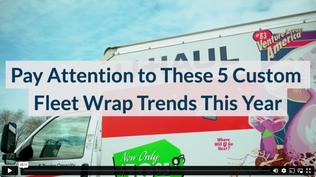 Pay Attention to These 5 Custom Fleet Wrap Trends This Year