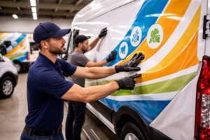 How Commercial Vehicle Wrap Experts Protect Your Brand