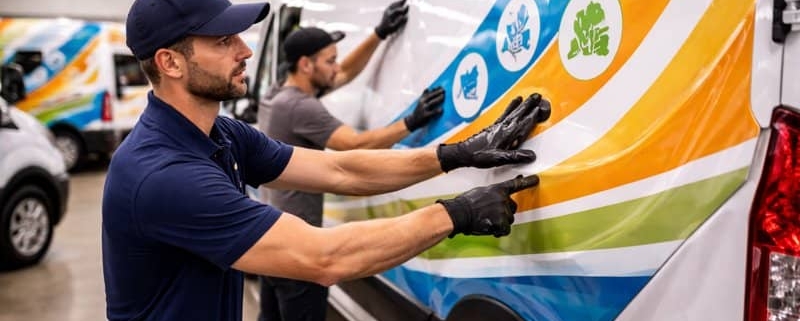 How Commercial Vehicle Wrap Experts Protect Your Brand