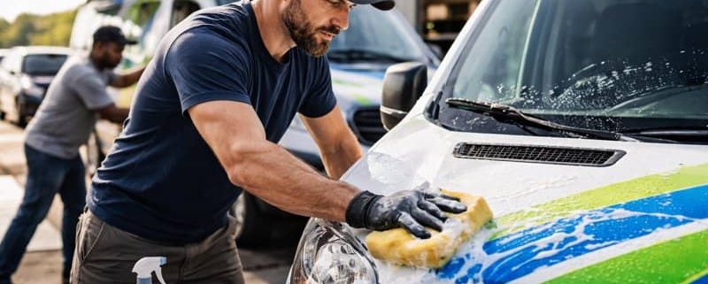 maintenance tips to extend the life of your commercial fleet wraps