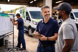 scheduling fleet wraps without disrupting daily operations