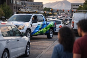 Why Advertising Truck Wraps Still Work in a Digital World