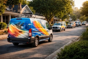 How Businesses Use Commercial Truck Wraps to Dominate Local Markets