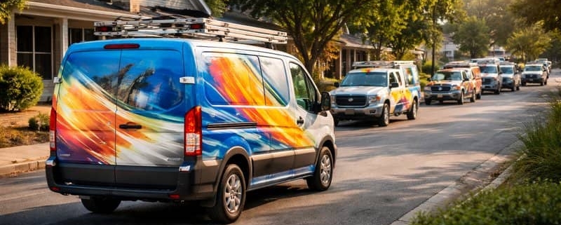 How Businesses Use Commercial Truck Wraps to Dominate Local Markets