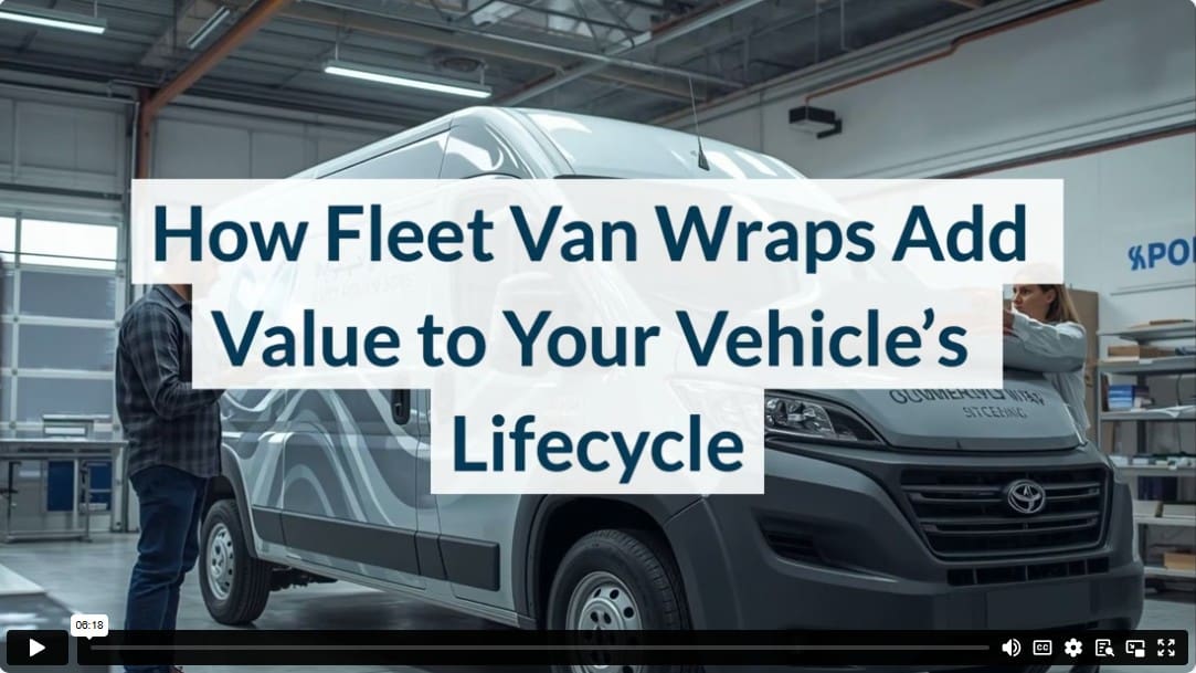 How Fleet Van Wraps Add Value to Your Vehicle’s Lifecycle