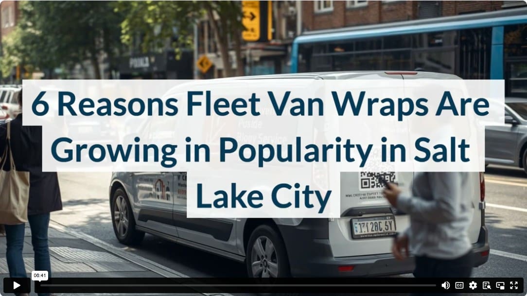 6 Reasons Fleet Van Wraps Are Growing in Popularity in Salt Lake City