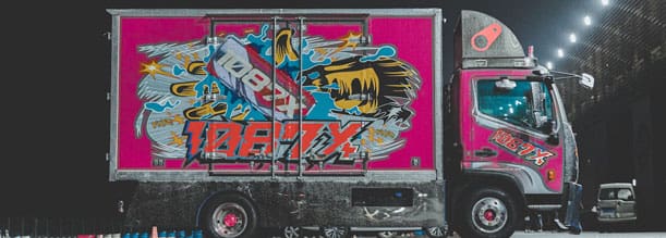 Fleet truck wraps Reno, Nevada