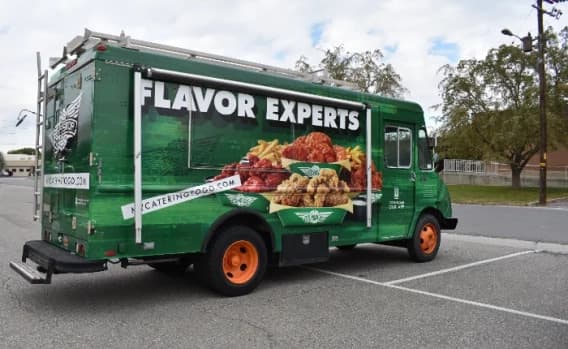 Food Commercial Vehicle Wrap