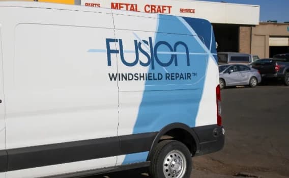 Fusion Commercial Vehicle Wrap