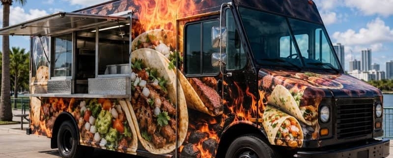 can custom wraps for food trucks withstand the tough conditions