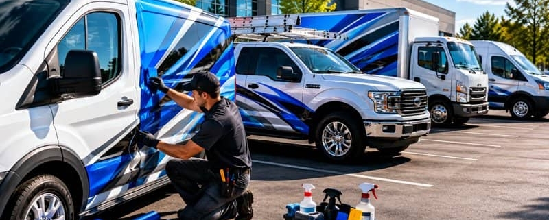 reasons your business may need new fleet wraps